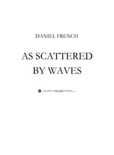 As Scattered by Waves Concert Band sheet music cover